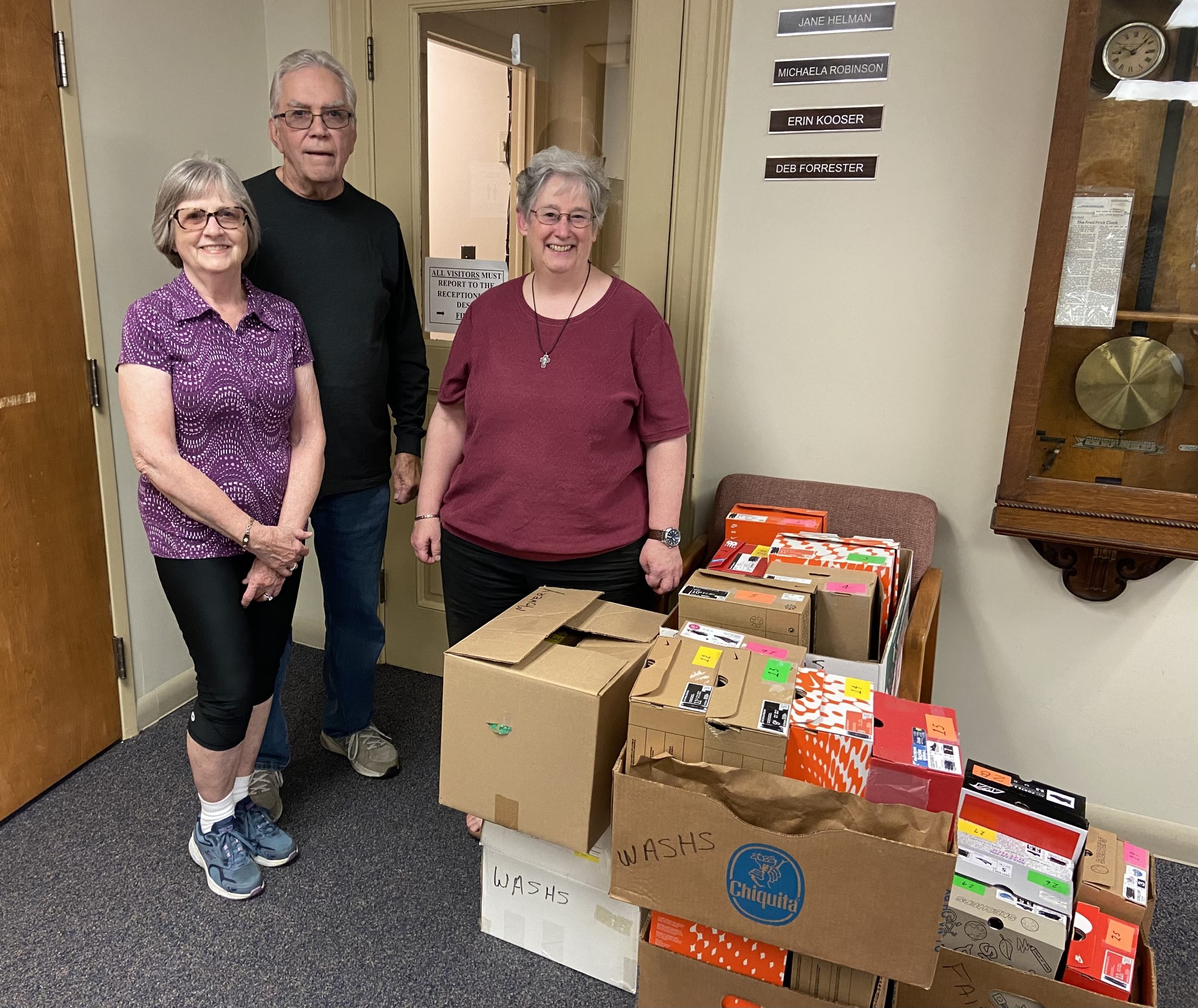 Local Church and Car Club Donate Sneakers to Students - LocalNews1.org