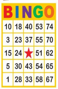 free 5 bingo