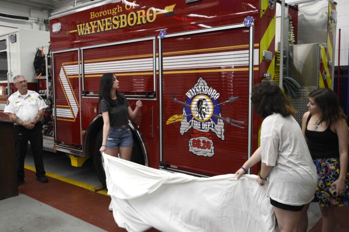 Waynesboro Fire Department unveils new logo designed by WASHS students ...
