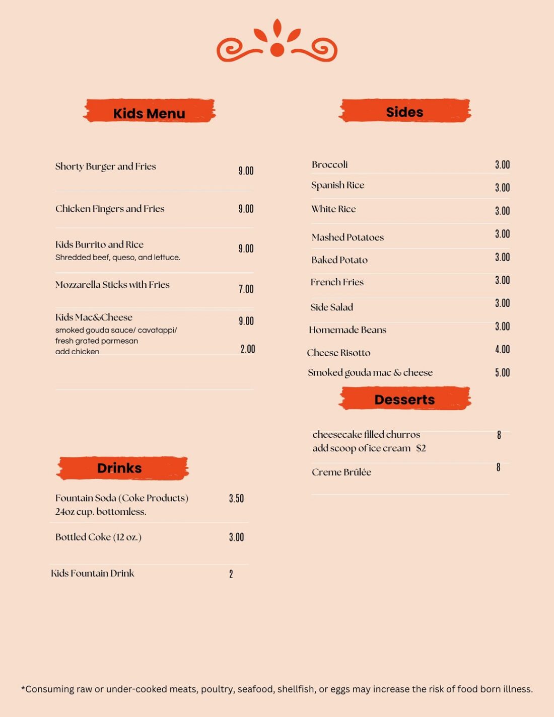 Materos Menu Dining out: Mateos Family Restaurant, something a little different ...