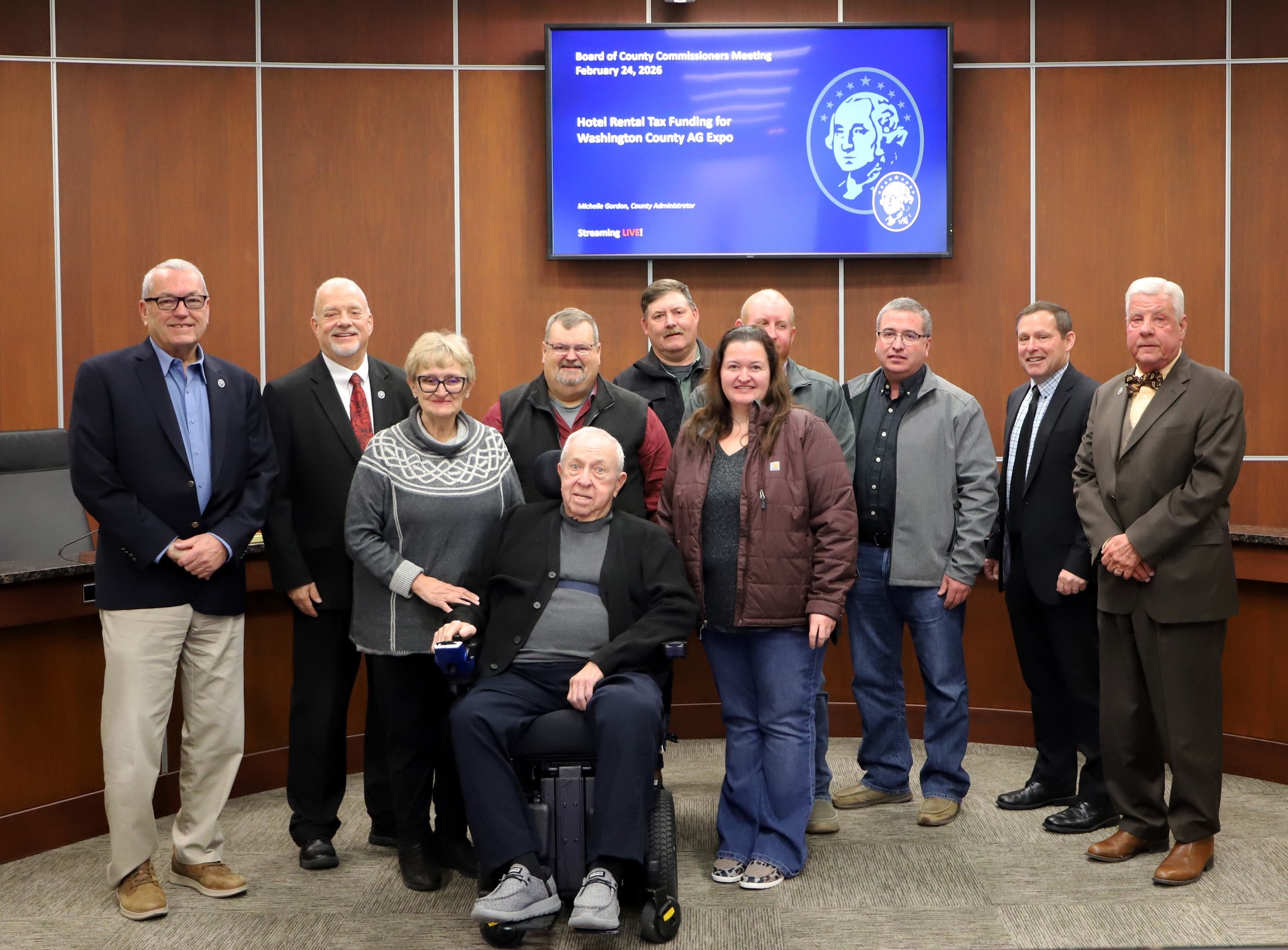 County reaffirms support for ICE facility, votes to support ag center ...