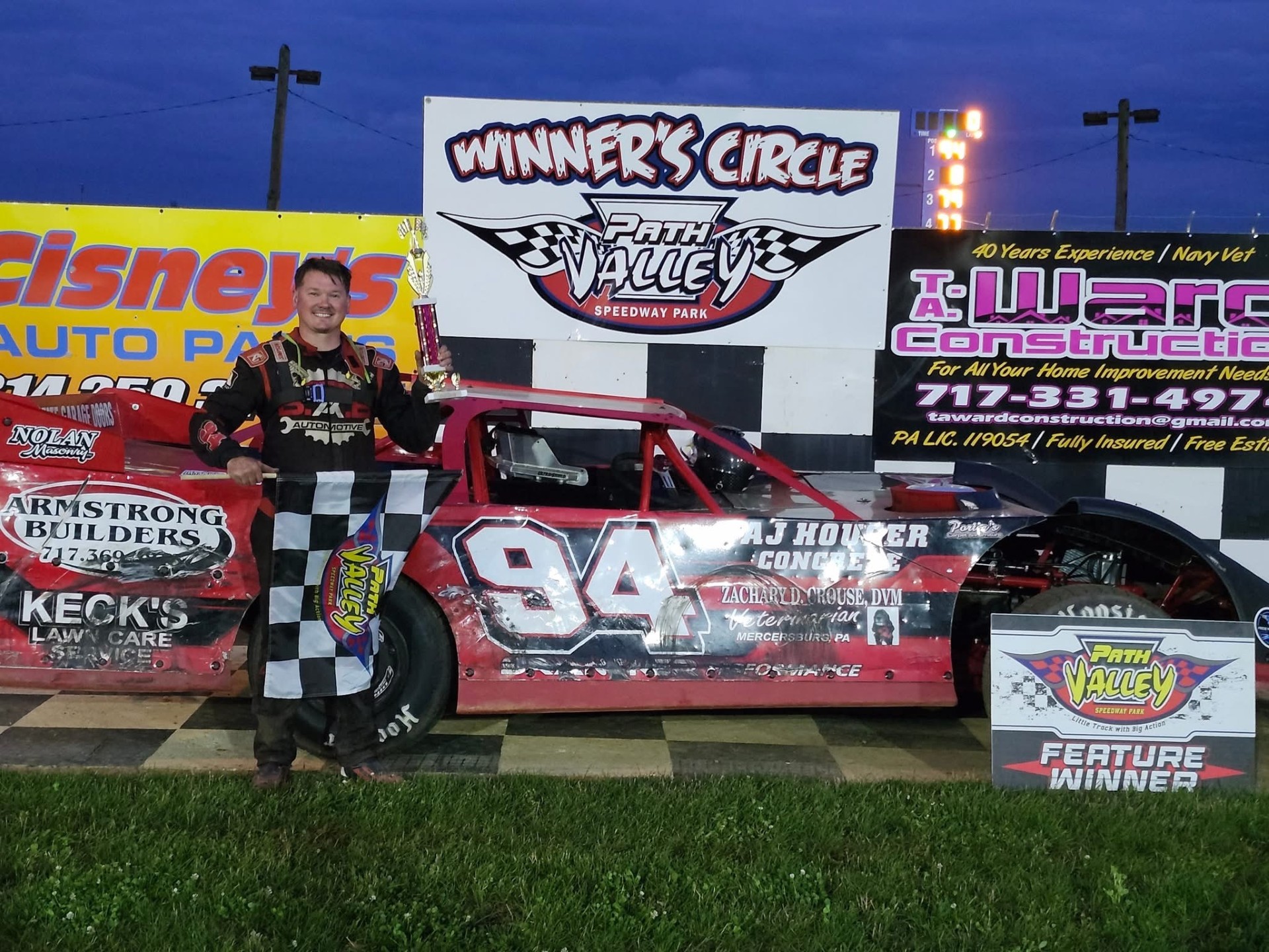 Bard picks up first win of career at Path Valley Speedway