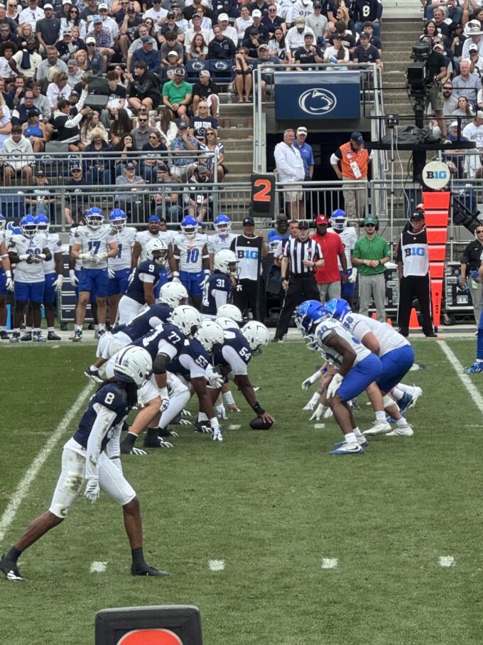 Penn State verse Buffalo football