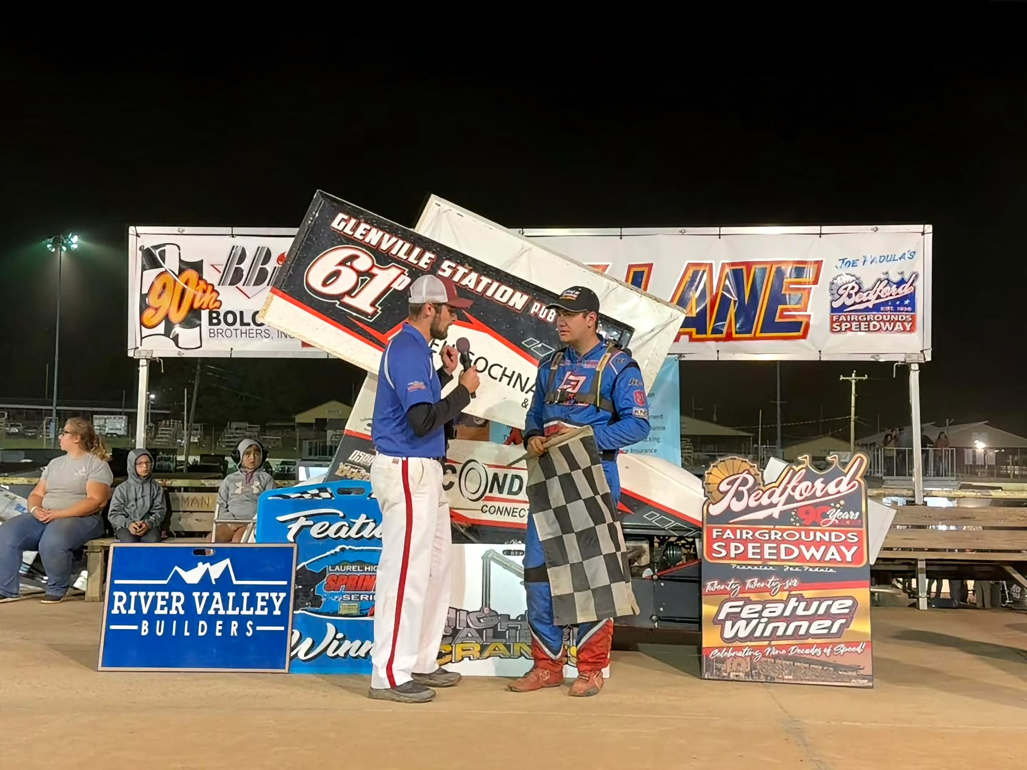 Dewease OK after crash at Lincoln Speedway, son Cole wins at Bedford