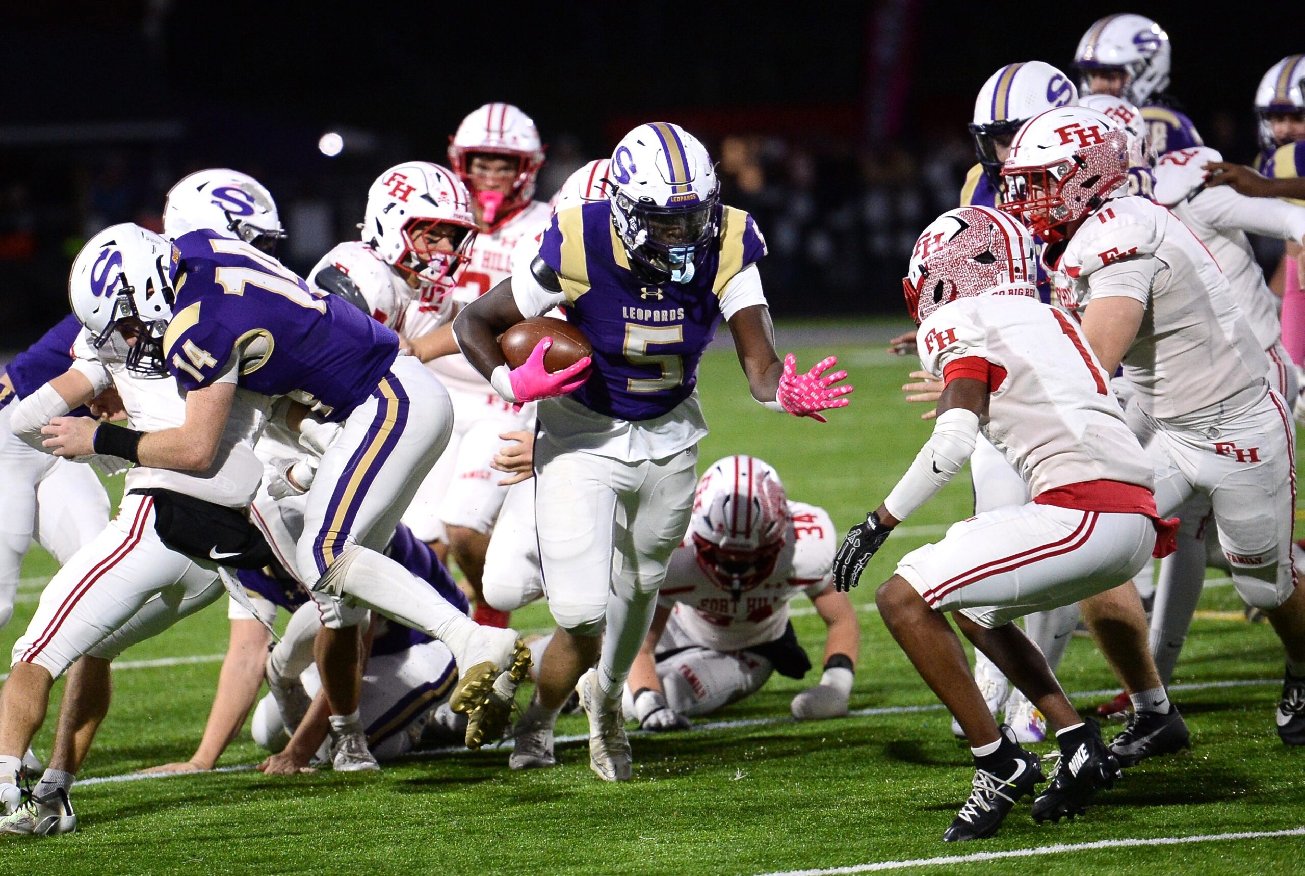 Smithsburg's unbeaten run ends with 49-14 loss to powerhouse Fort Hill