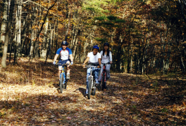 Helmets & Harvest pass links Maryland trails, fall farm fun